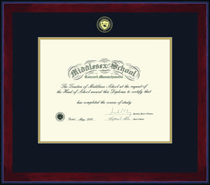 New Middlesex Diploma Frames...