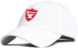 Fahrenheit Unstructured Garment-Washed Twill Cap w/ embroidered shield