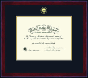 New Middlesex Diploma Frames...