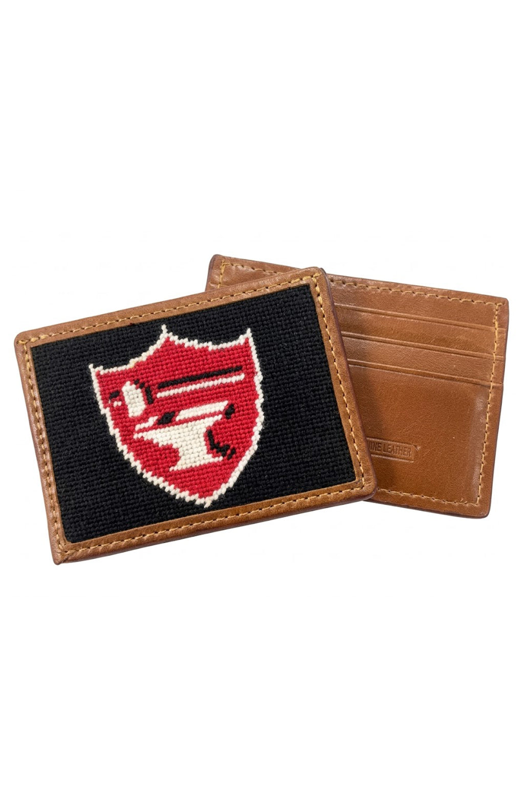 Credit Card Wallet with hand-stitched Anvil