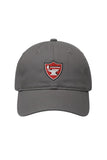 Garment-Washed Twill Cap w/ embroidered shield