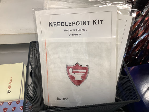 Middlesex Shield Needlepoint Design