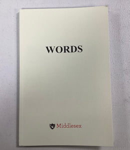 Middlesex Words Book