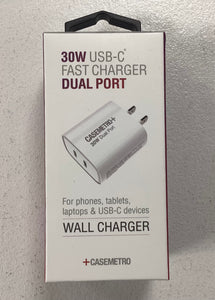 USB-C Wall Charger - Dual Port