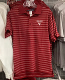 Men's Polo - Mini Stripe Performance Polo