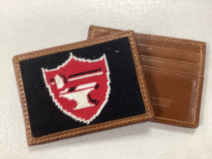 Credit Card Wallet with hand-stitched Anvil