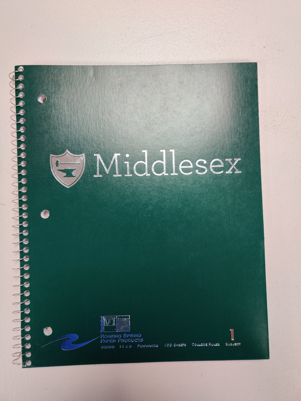Spiral Notebook - One Subject