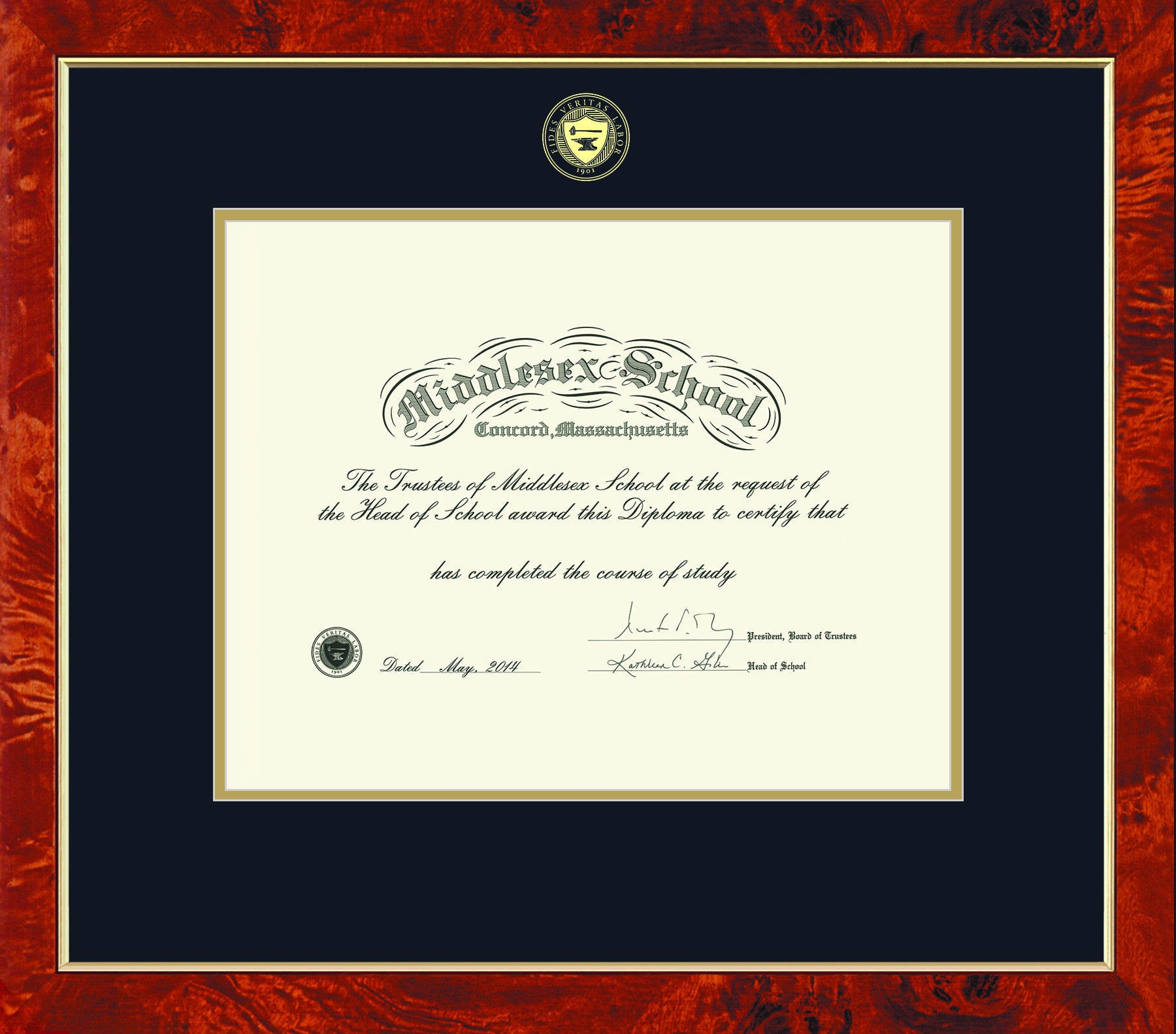コレクション diploma Regal Edition Diploma Frame in Noir University of North Texas