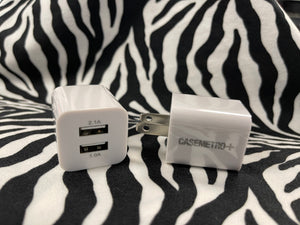 Dual port USB Wall Charger 1amp and 2.1amp