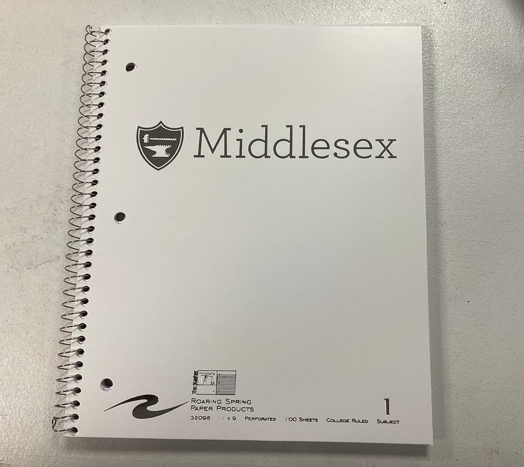 Spiral Notebook - One Subject