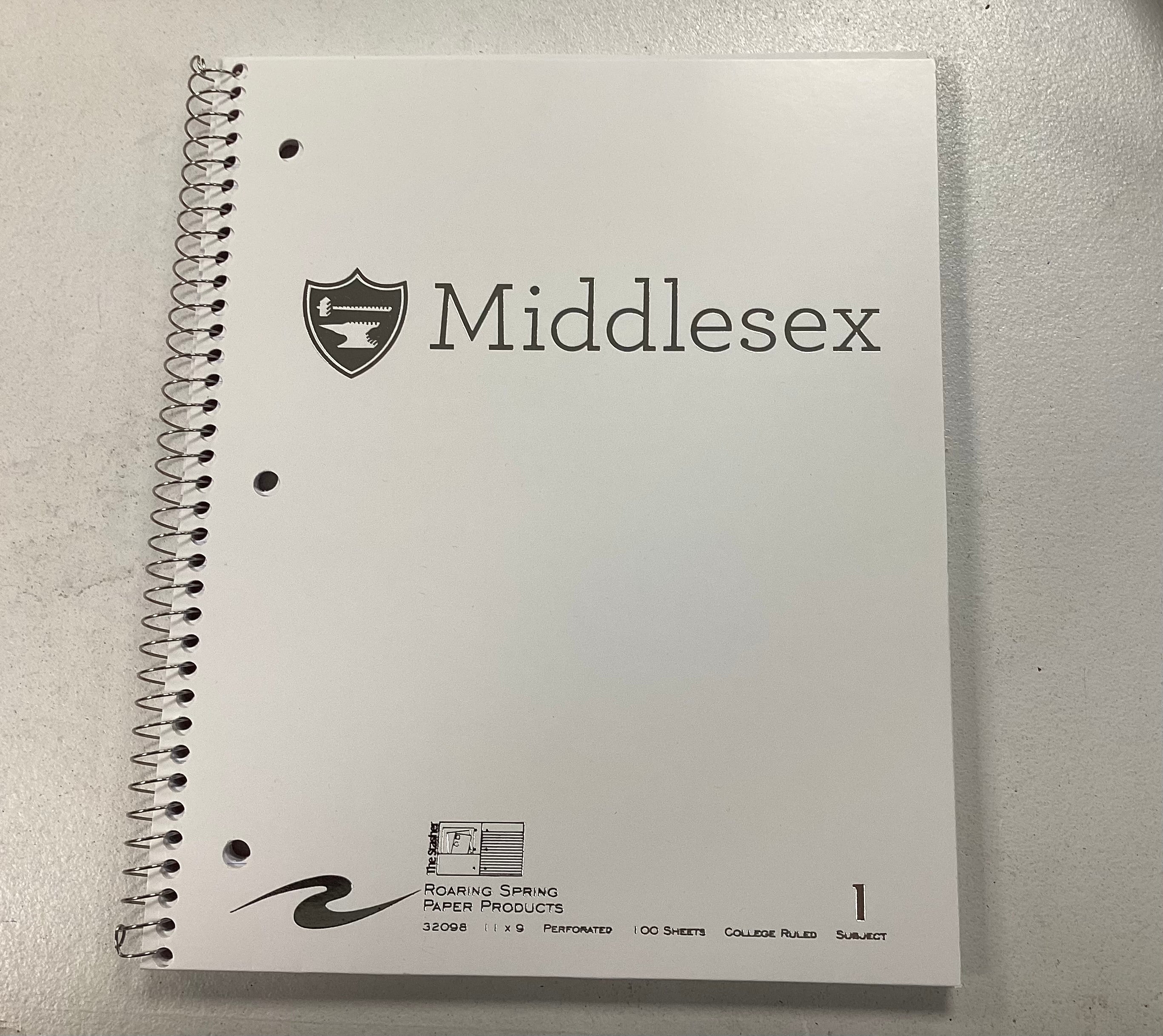 Spiral Notebook - One Subject