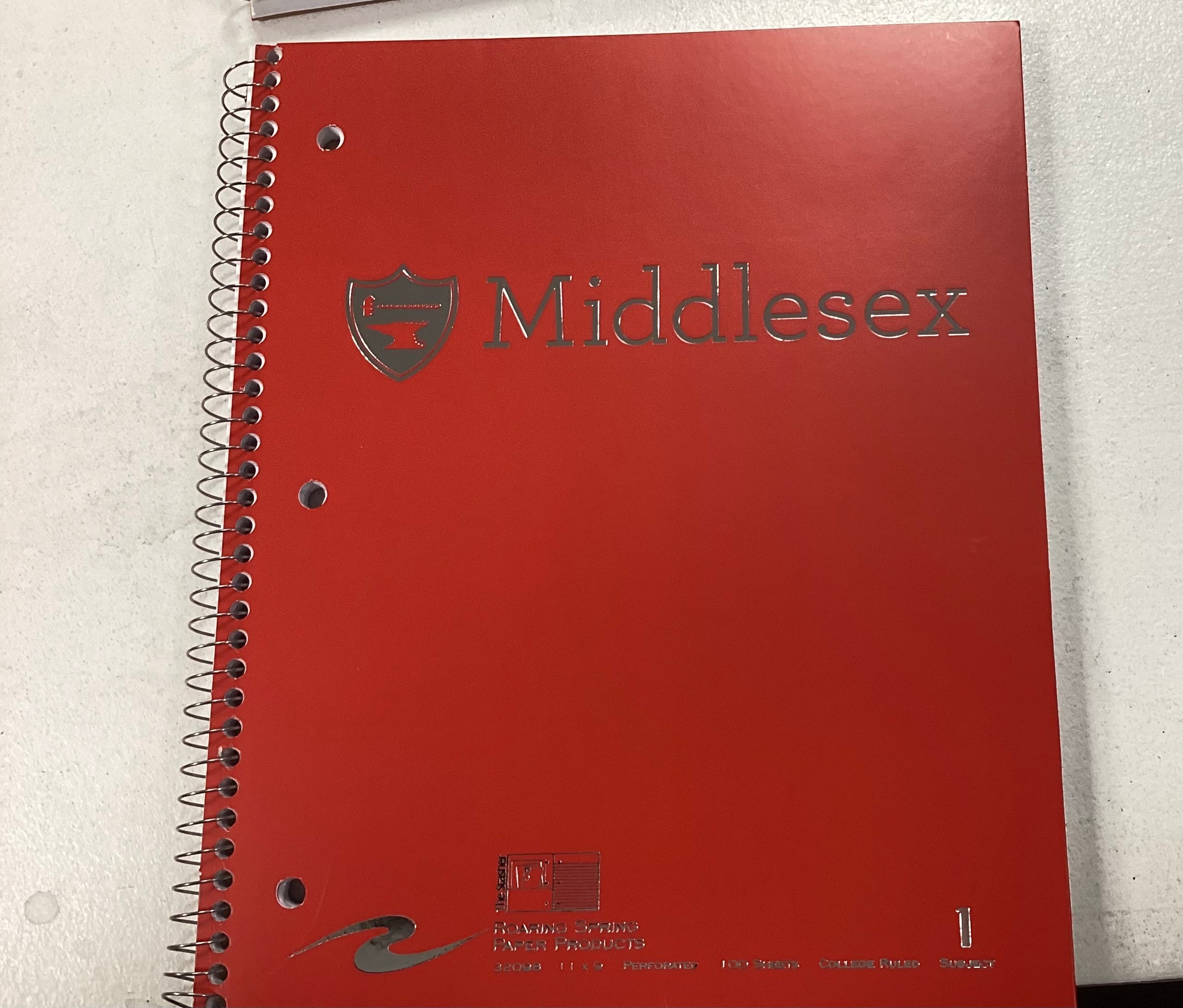 Spiral Notebook - One Subject