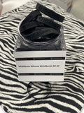 Middlesex Silicone Wristband, Black with debossed Middlesex logo